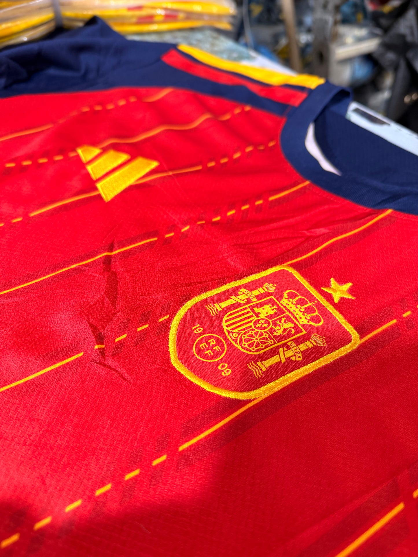 Uniforme Adulto España Local Mundial 2026 – (Calidad Triple A) 🇪🇸🔴