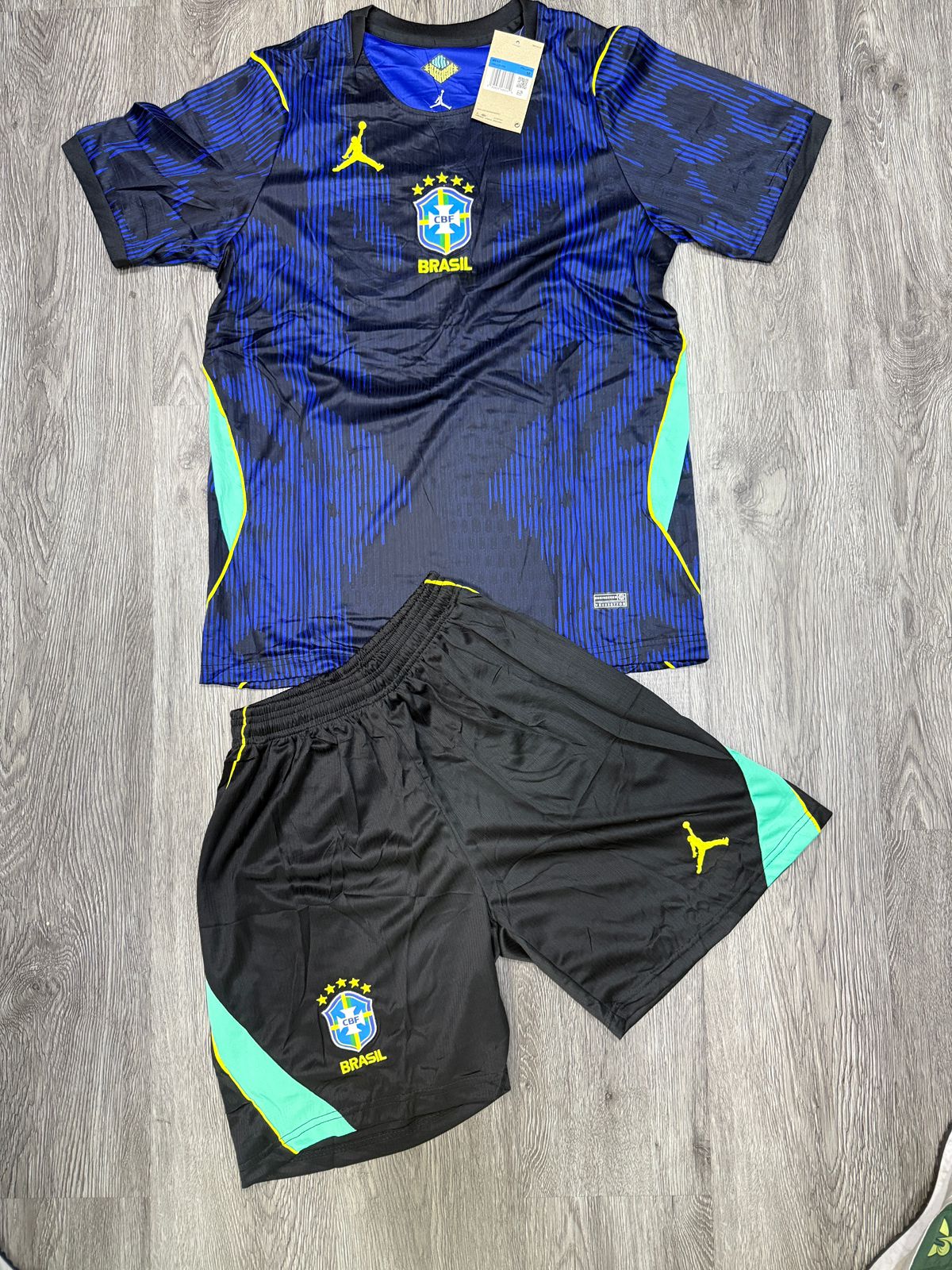 Uniforme Adulto Brasil Visitante Mundial 2026 – (Calidad Triple A) 🇧🇷🔵