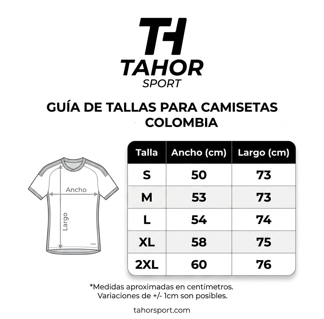 Camiseta Selección Colombia Retro Lotto – Hombre (Calidad 1.1)💛