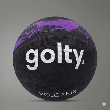 Balón de Baloncesto Golty No. 5 – Negro y Púrpura