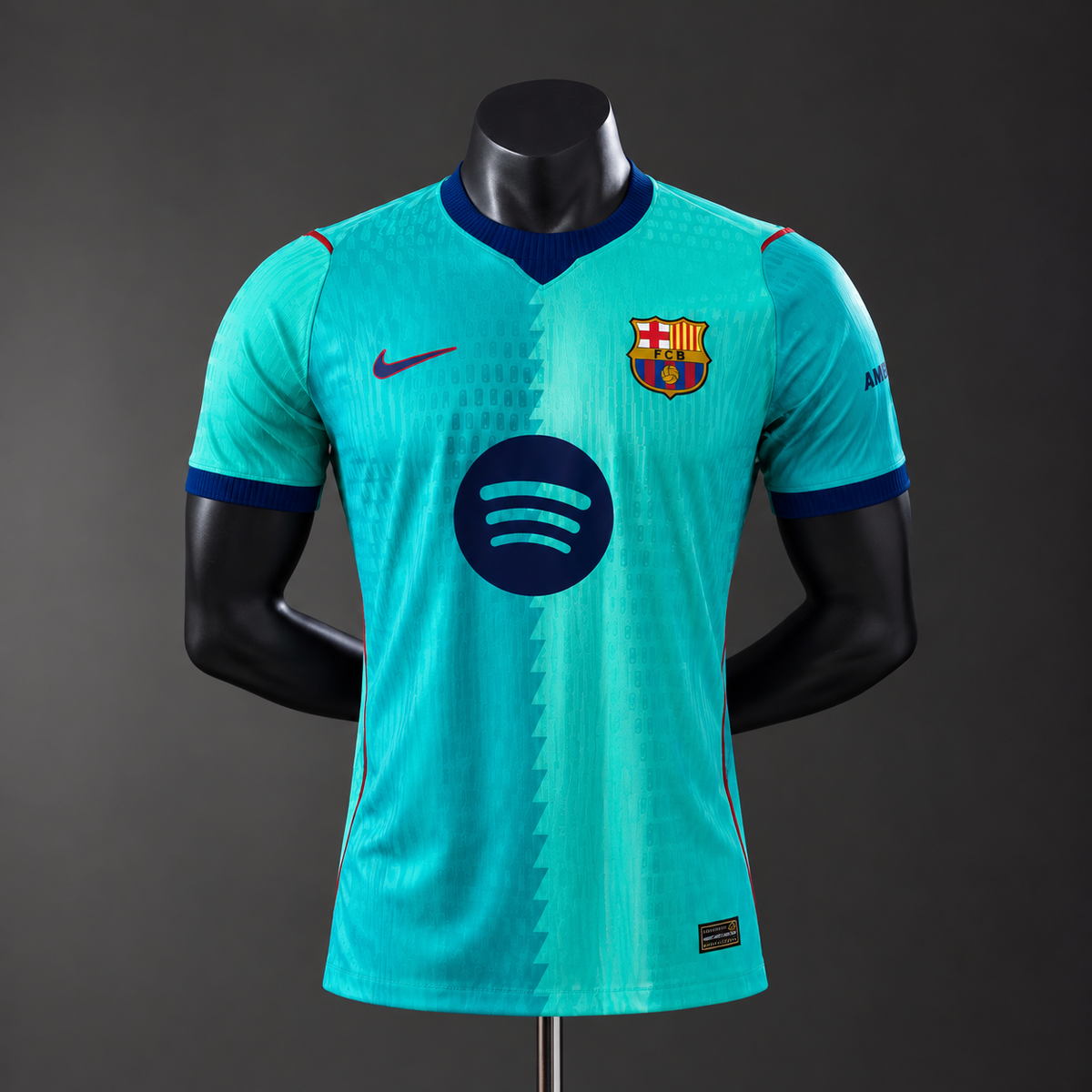 Camiseta Barcelona Turquesa 2025/26 – Segunda Equipación
