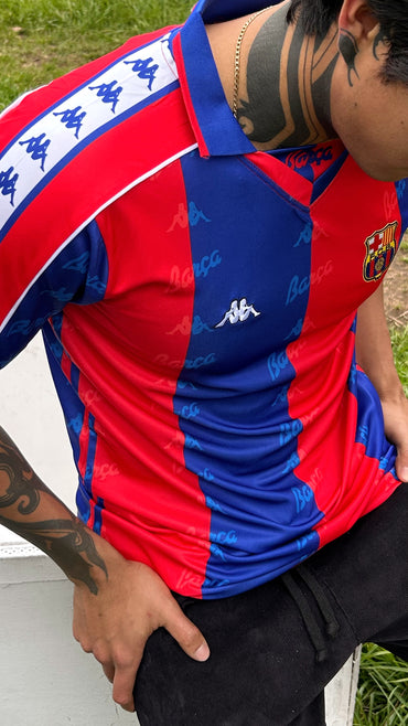 Camiseta Retro Barcelona 1992 Local Hombre – Calidad 1.1 Premium