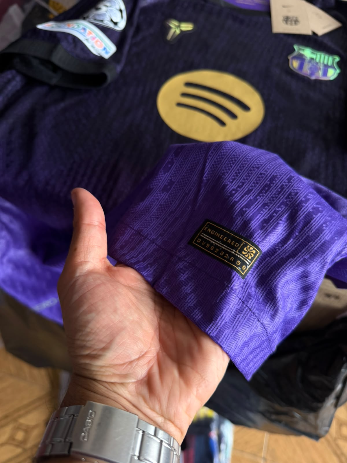 Camiseta Barcelona Morada 2025/26 – Visitante