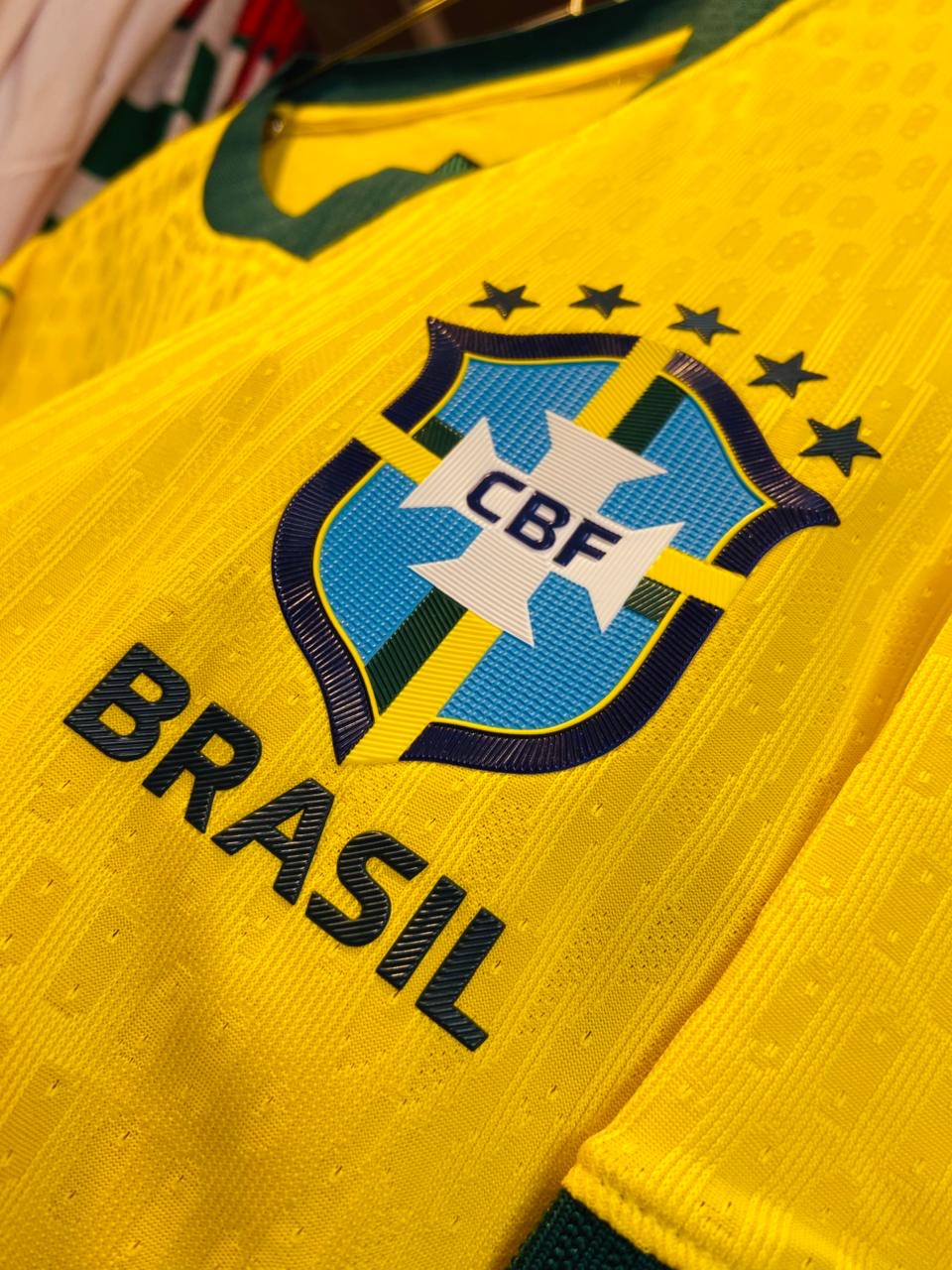 Camiseta Selección Brasil Local Mundial 2026 – Hombre (Calidad 1.1) 💛