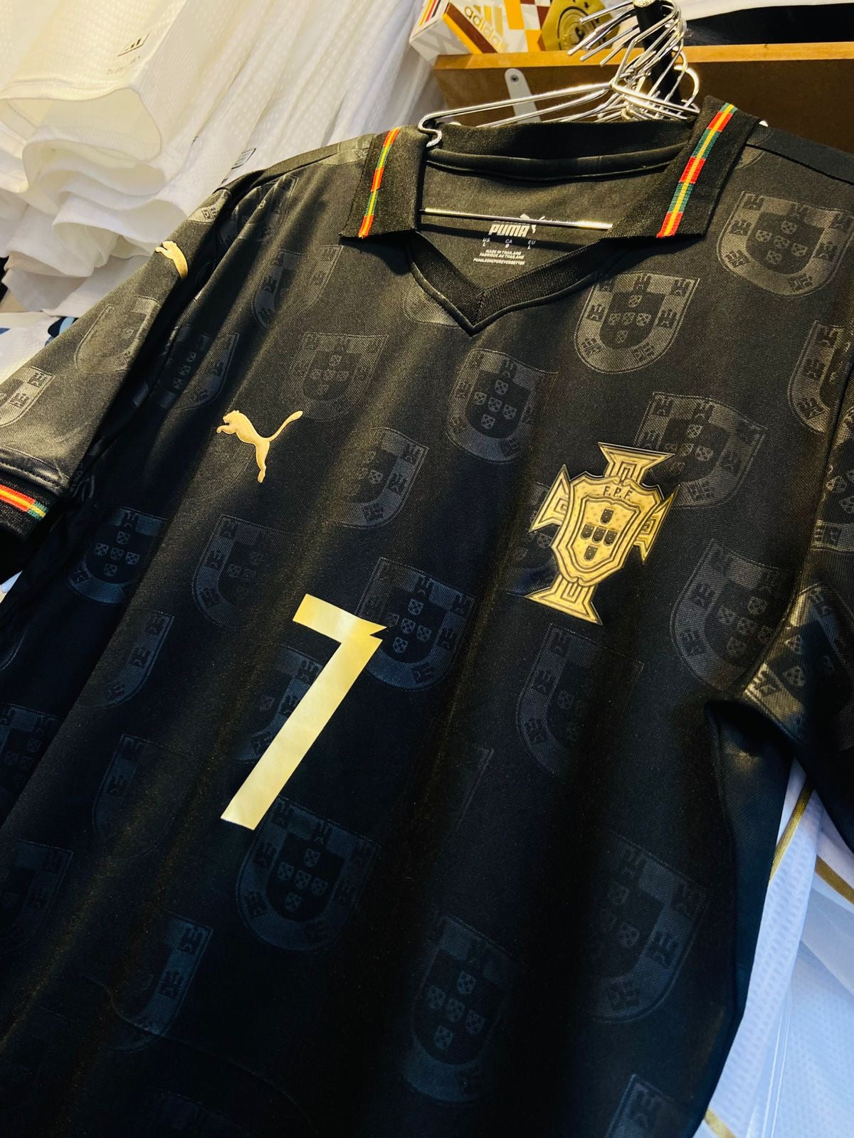 Camiseta Portugal Visitante Negra 2026 – (Calidad 1.1) ⚫🔥