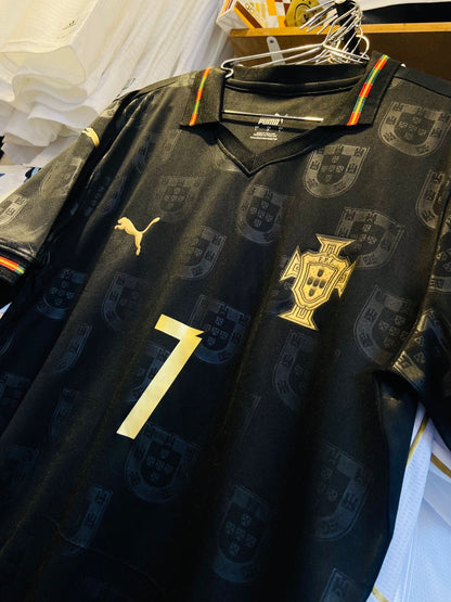 Camiseta Portugal Visitante Negra 2026 – (Calidad 1.1) ⚫🔥