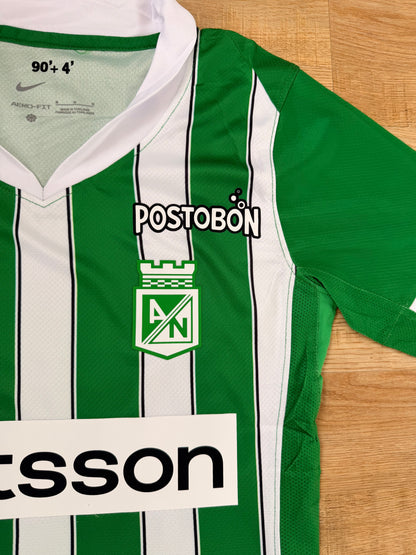 Camiseta Atlético Nacional 2026 Local Dama – Tela Lisa Encauchetada