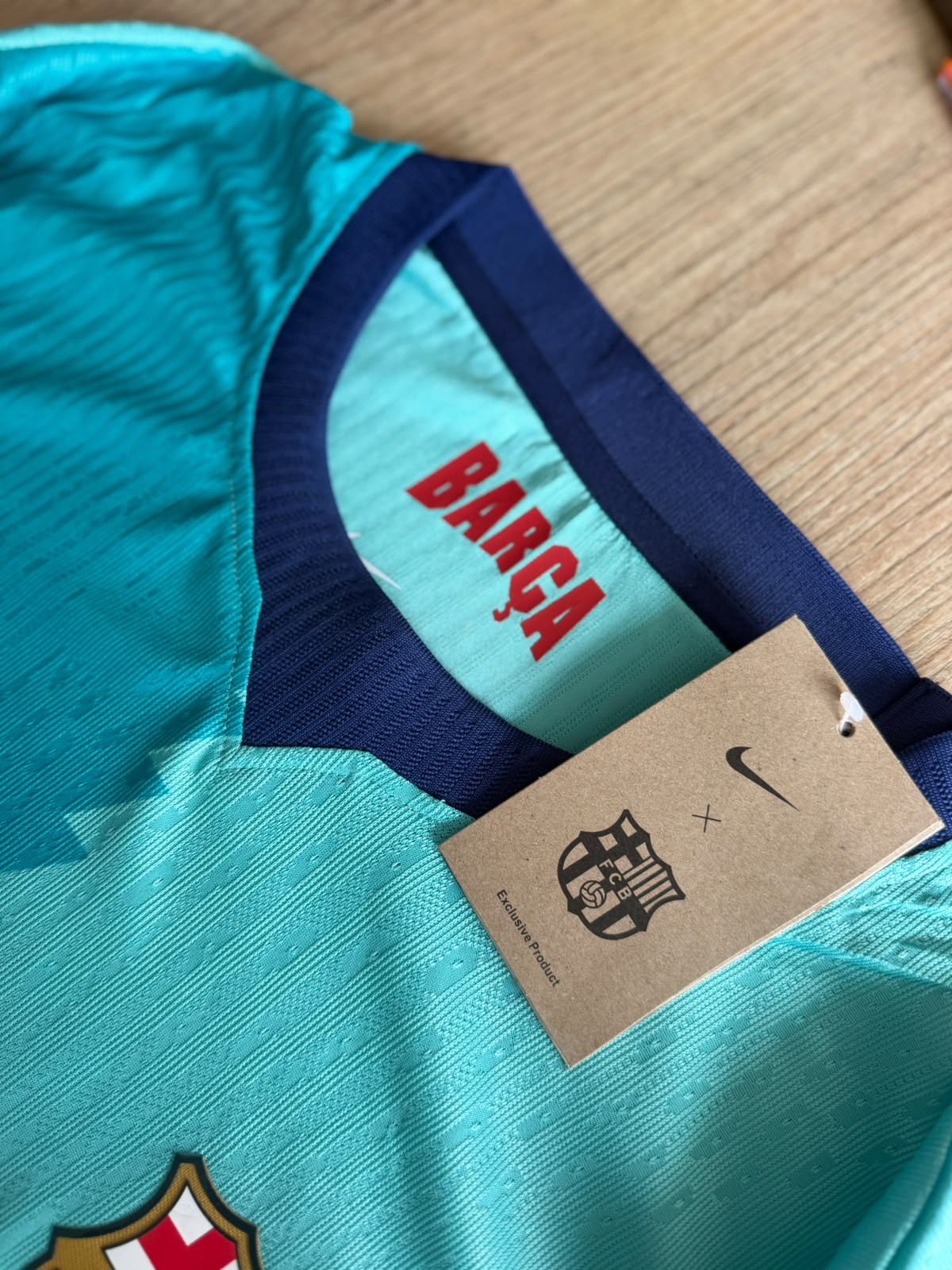 Camiseta Barcelona Turquesa 2025/26 – Segunda Equipación