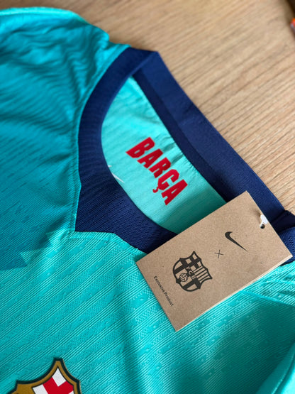 Camiseta Barcelona Turquesa 2025/26 – Segunda Equipación