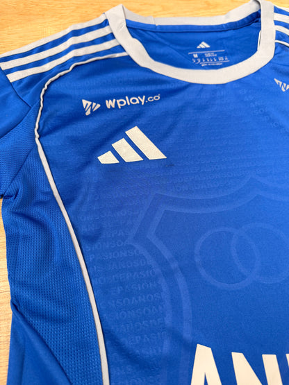 Camiseta Millonarios 2026 Local Dama – Calidad 1.1 Encauchetada