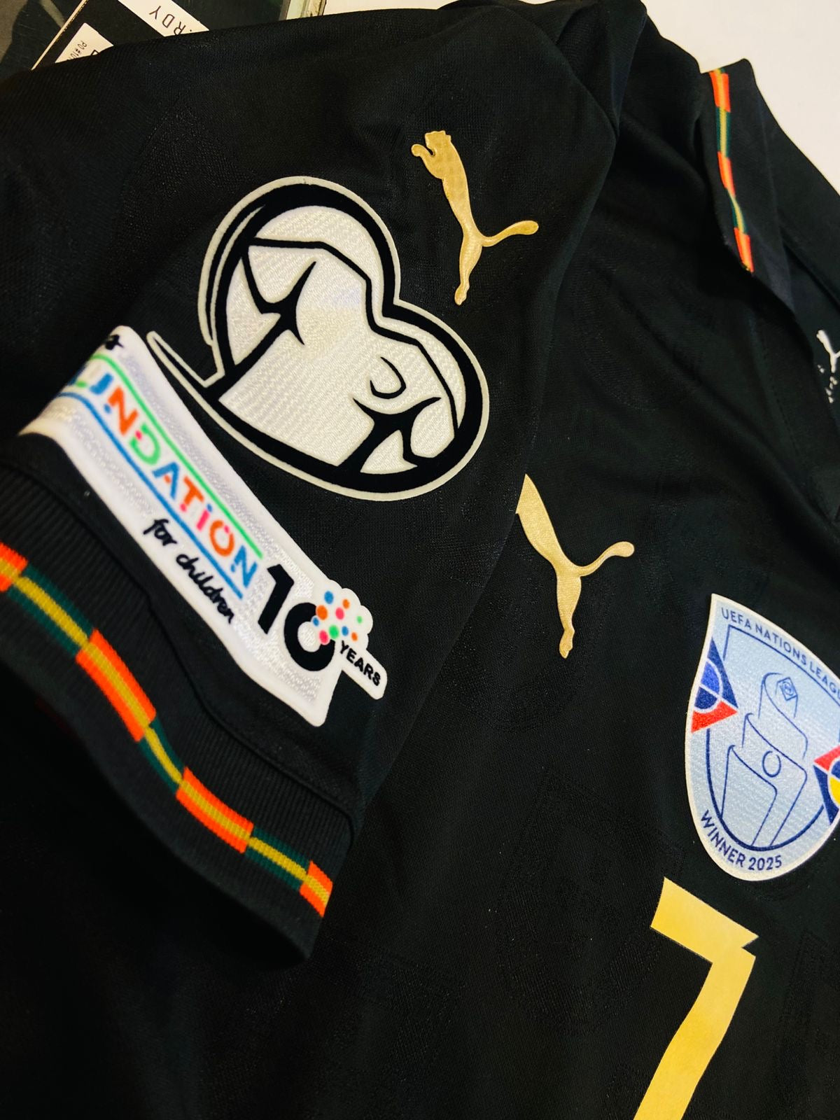 Camiseta Portugal Visitante Negra 2026 – (Calidad 1.1) ⚫🔥