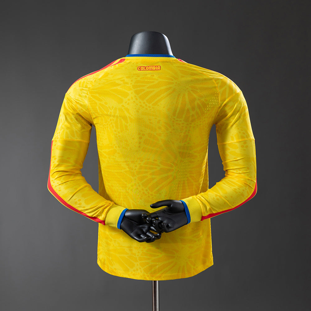 Camiseta Selección Colombia Mundial 2026 – Manga Larga Hombre (Calidad 1.1) 🇨🇴