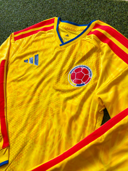 Camiseta Selección Colombia Mundial 2026 – Manga Larga Hombre (Calidad 1.1) 🇨🇴