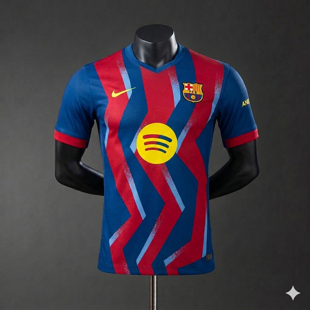Camiseta FC Barcelona 4ta Equipación 2025-2026 – Hombre (Calidad 1.1)