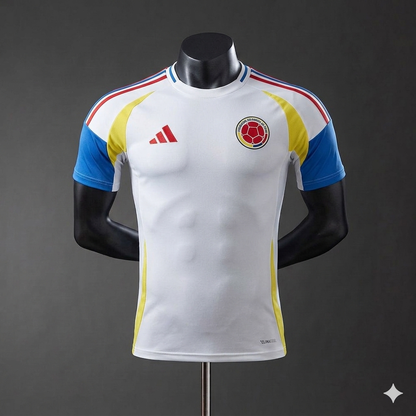Camiseta Entrenamiento Selección Colombia 2026 Blanca – (Calidad 1.1) 🇨🇴⚪