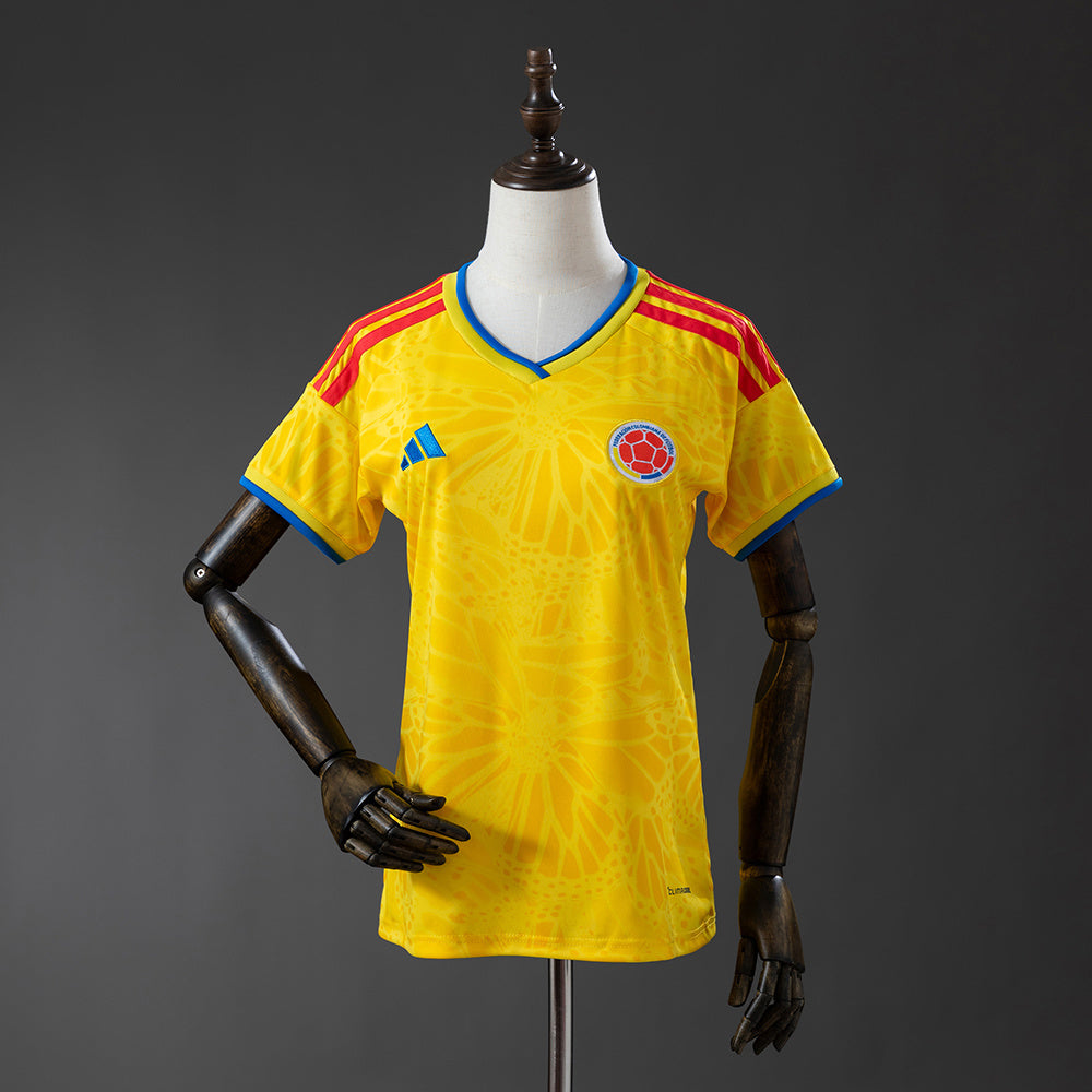 Camiseta Selección Colombia Mundial 2026 – Bordada Triple A (Mujer) 🇨🇴