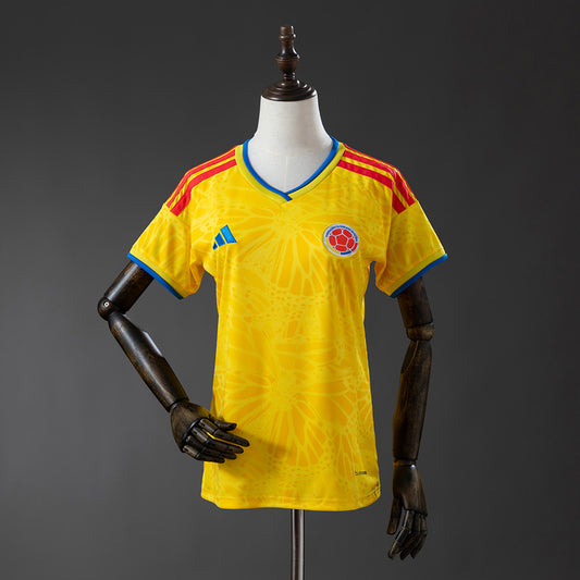 Camiseta Selección Colombia Mundial 2026 – Bordada Triple A (Mujer) 🇨🇴
