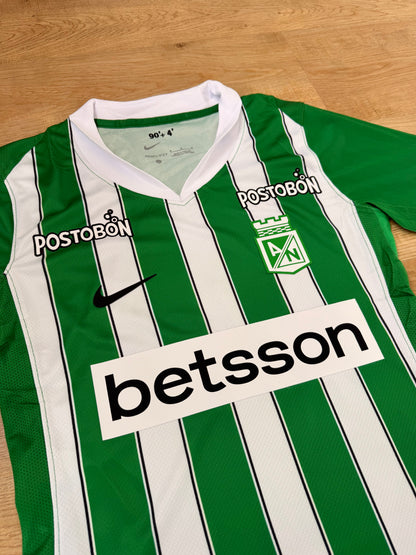 Camiseta Atlético Nacional 2026 Local Dama – Tela Lisa Encauchetada