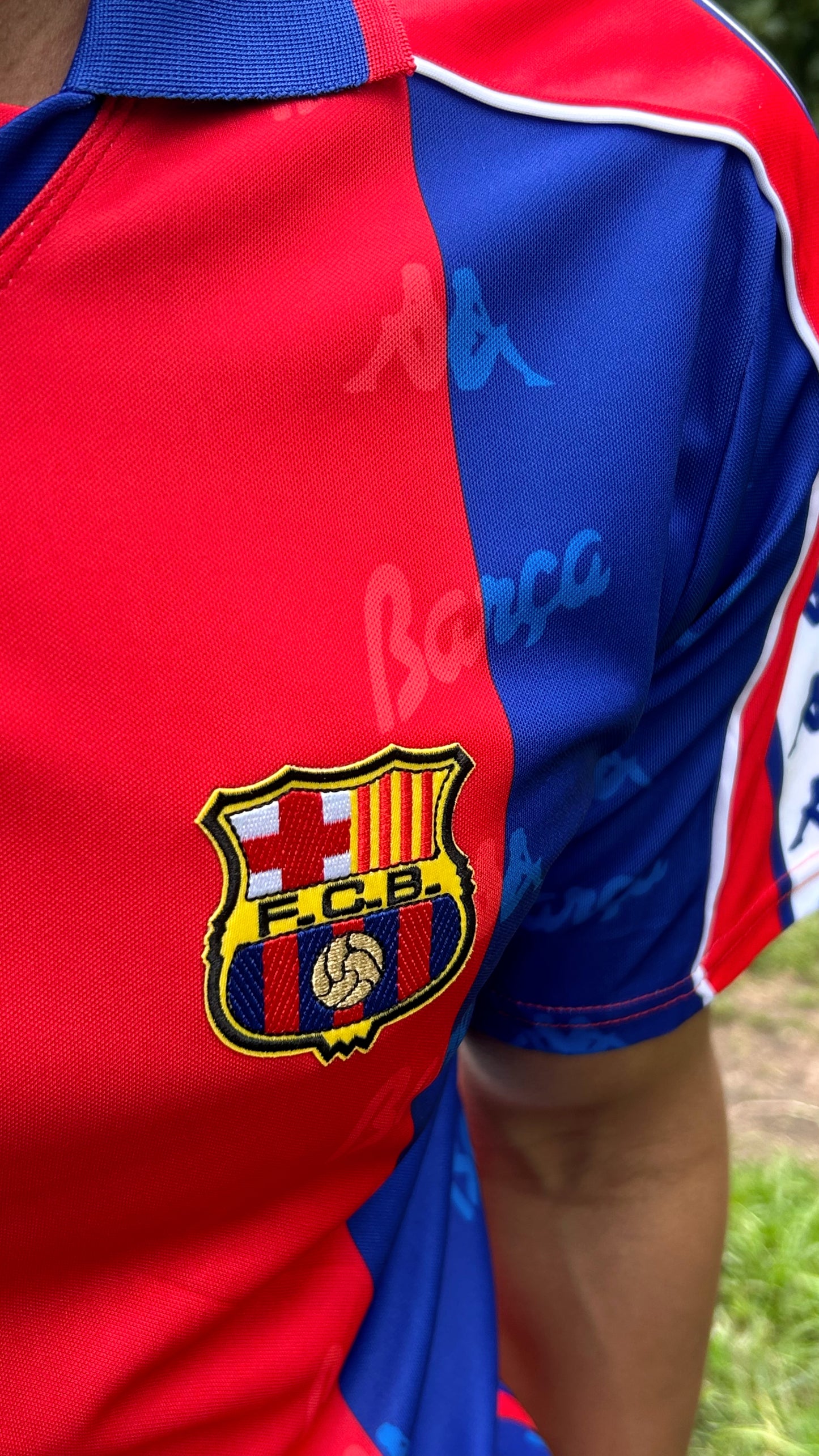 Camiseta Retro Barcelona 1992 Local Hombre – Calidad 1.1 Premium