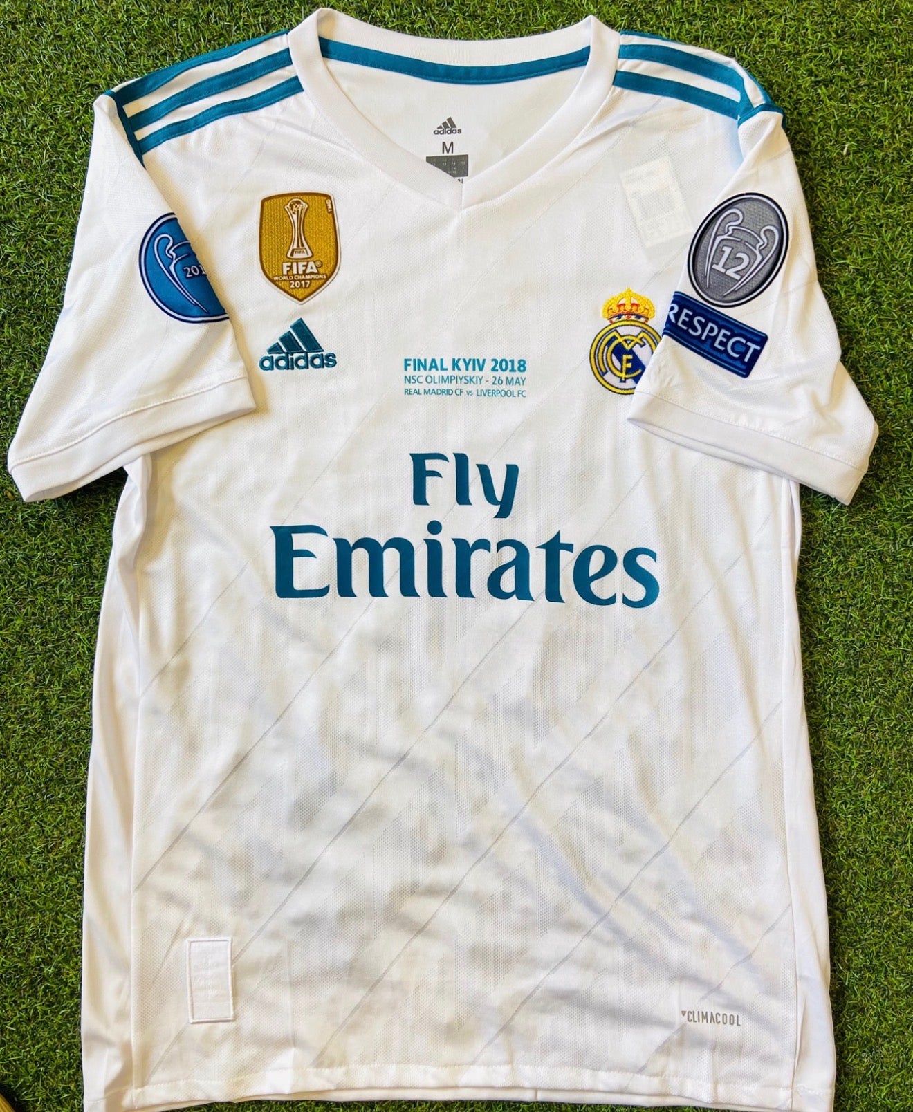 Camiseta Real Madrid Retro 2018 – (Calidad 1.1) ⚪🏆