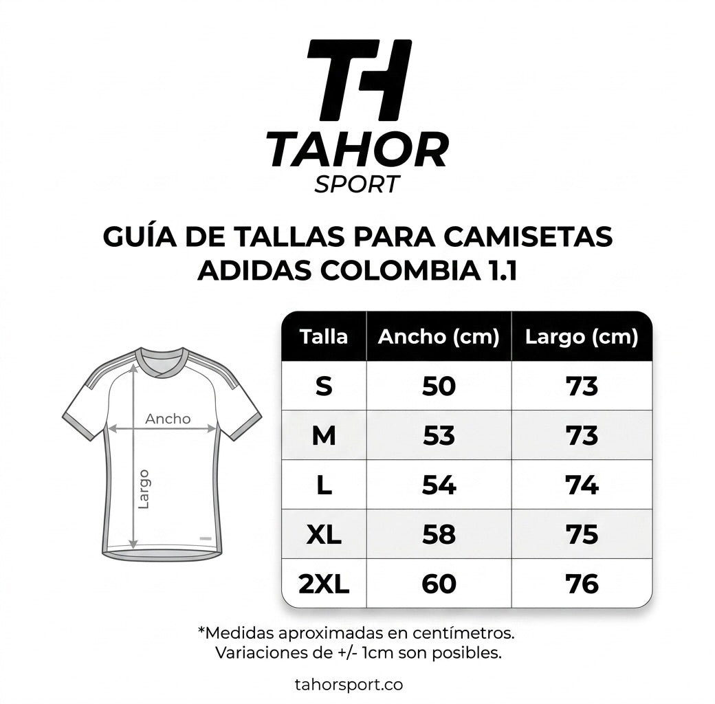 Camiseta Entrenamiento Selección Colombia 2026 Blanca – (Calidad 1.1) 🇨🇴⚪