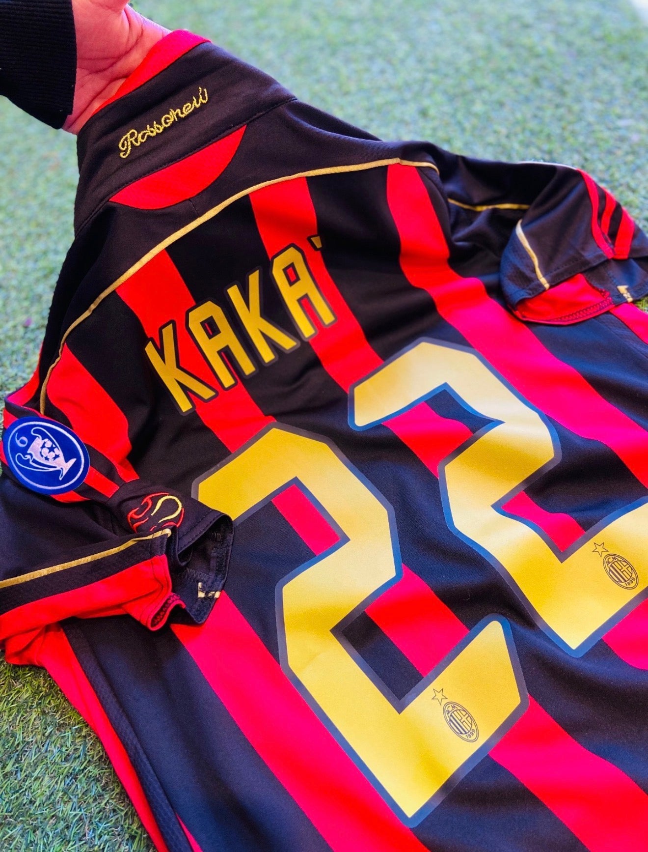 Camiseta AC Milan Retro Local – (Calidad 1.1) 🔴⚫🏆