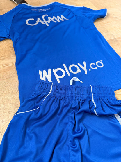 Uniforme Niño Millonarios 2026 Local – Bordado