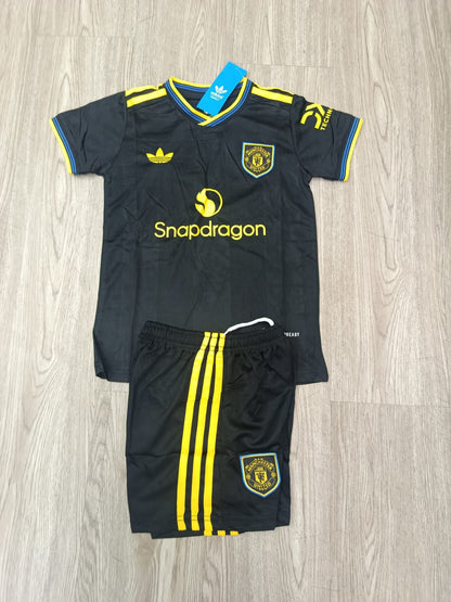 Uniforme Niño Manchester United 3ra Equipacion  25/26 – 🔥