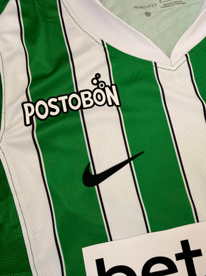 Camiseta Atlético Nacional 2026 Local Dama – Tela Lisa Encauchetada