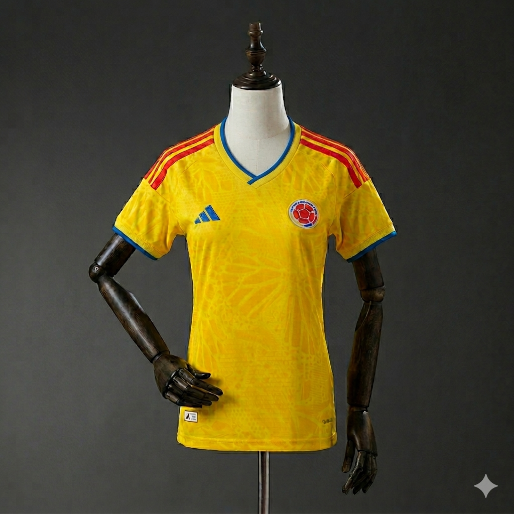 Camiseta Selección Colombia Mundial 2026 – Mujer (Calidad 1.1) 🇨🇴