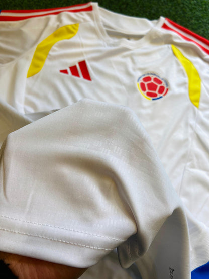 Camiseta Entrenamiento Selección Colombia 2026 Blanca – (Calidad 1.1) 🇨🇴⚪