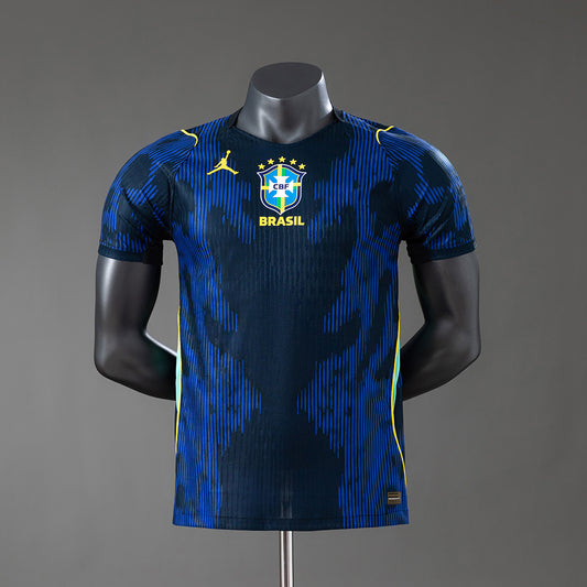 Camiseta Selección Brasil Visitante Mundial 2026 – Hombre (Calidad 1.1) 💙