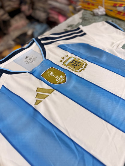 Uniforme Adulto Argentina Local Mundial 2026 – (Calidad Triple A) 🇦🇷⚪🔵