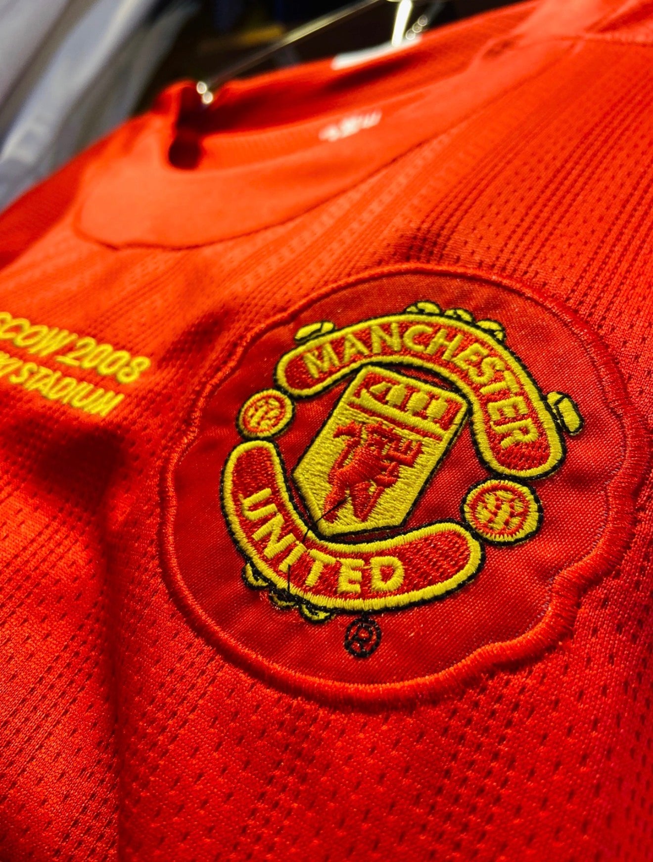 Camiseta Manchester United 2008 Manga Larga Retro (Calidad 1.1) 🔴🏆