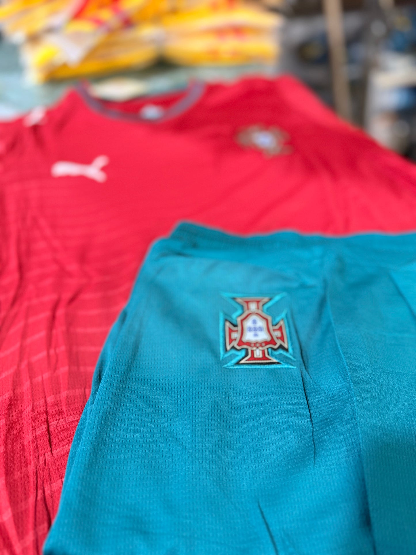 Uniforme Adulto Portugal Local Mundial 2026 – (Calidad Triple A) 🇵🇹🔴🟢