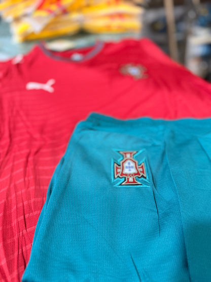 Uniforme Adulto Portugal Local Mundial 2026 – (Calidad Triple A) 🇵🇹🔴🟢
