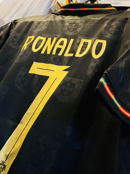 Camiseta Portugal Visitante Negra 2026 – (Calidad 1.1) ⚫🔥