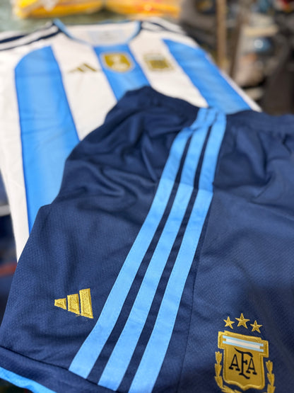 Uniforme Adulto Argentina Local Mundial 2026 – (Calidad Triple A) 🇦🇷⚪🔵