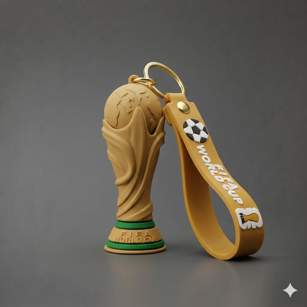 Llaveros Mundial 2026 – Mascotas y Copa 🏆🌍
