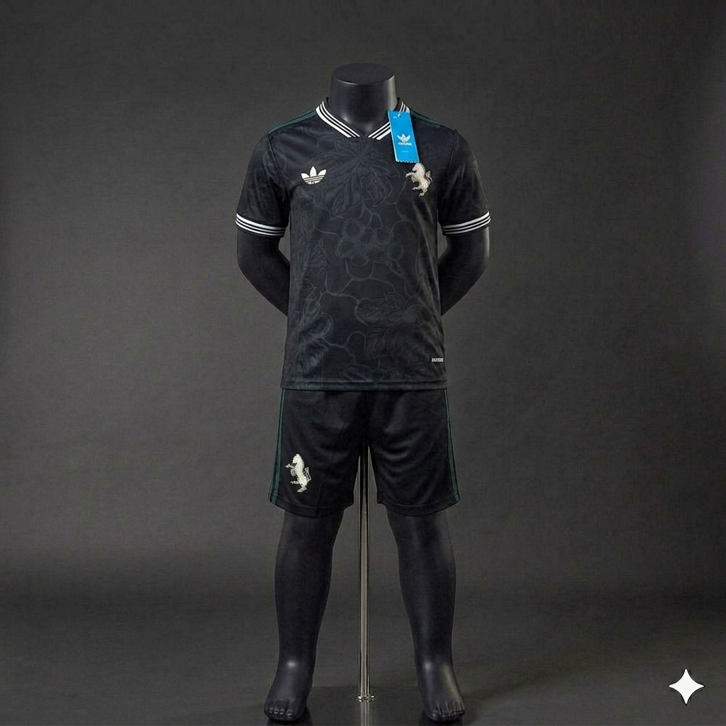 Uniforme Niño Juventus 3ra Equipación 25/26 – ⚫🔥