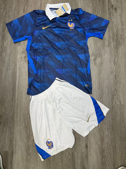 Uniforme Adulto Francia Local Mundial 2026 – (Calidad Triple A) 🇫🇷🔵