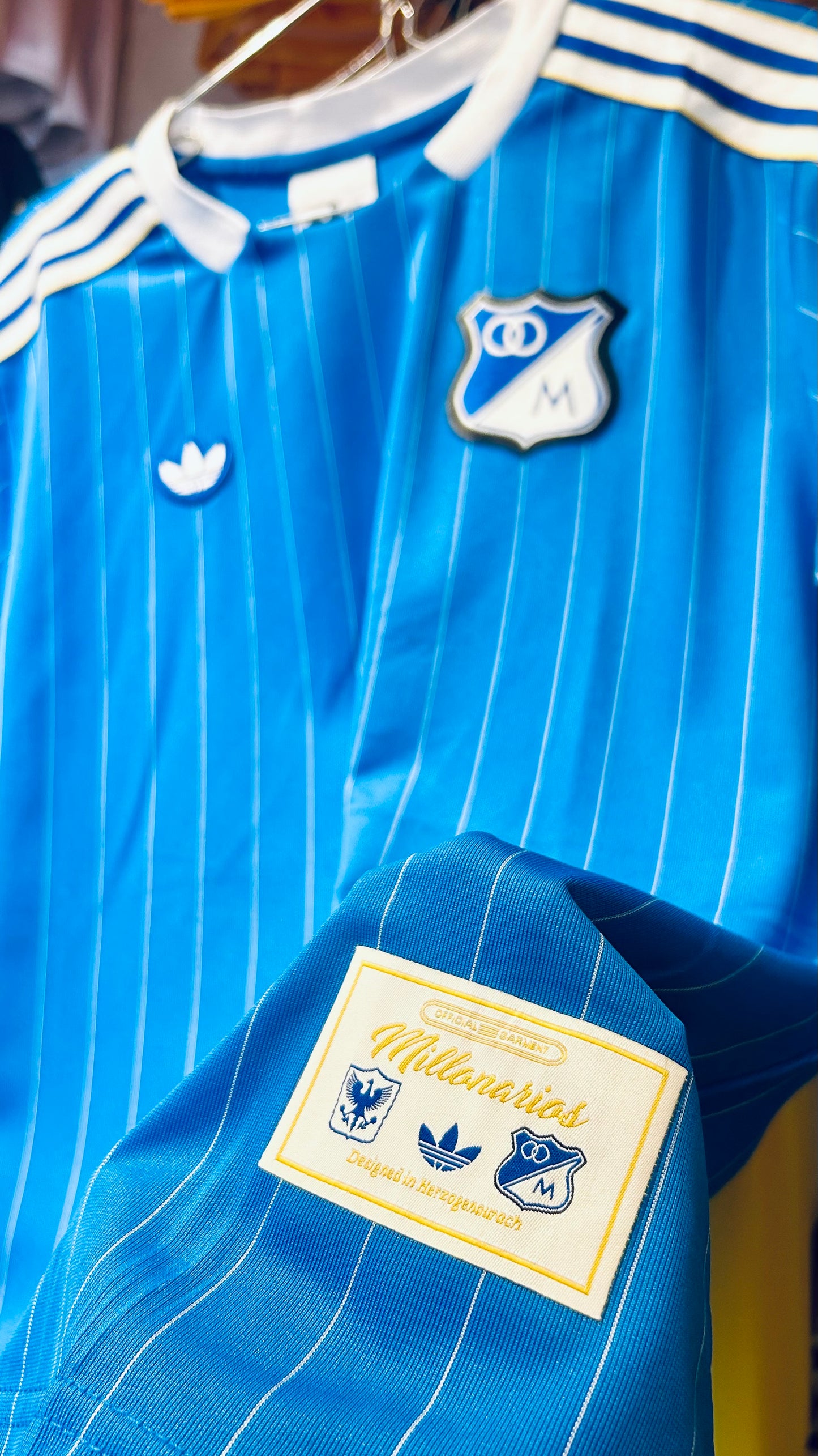 Camiseta Millonarios 2026 Local Hombre – Calidad 1.1 Encauchetada