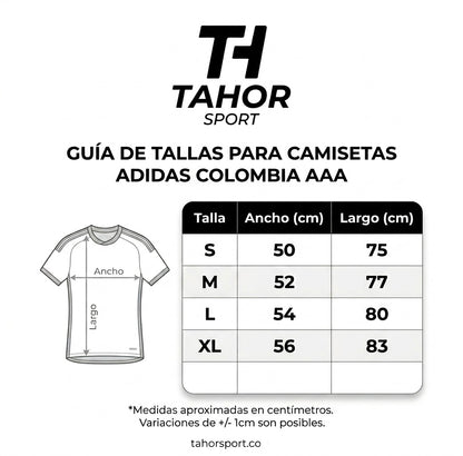 Camiseta Centenario Negra Selección Colombia – hombre Edición Especial Bordada 🇨🇴🖤