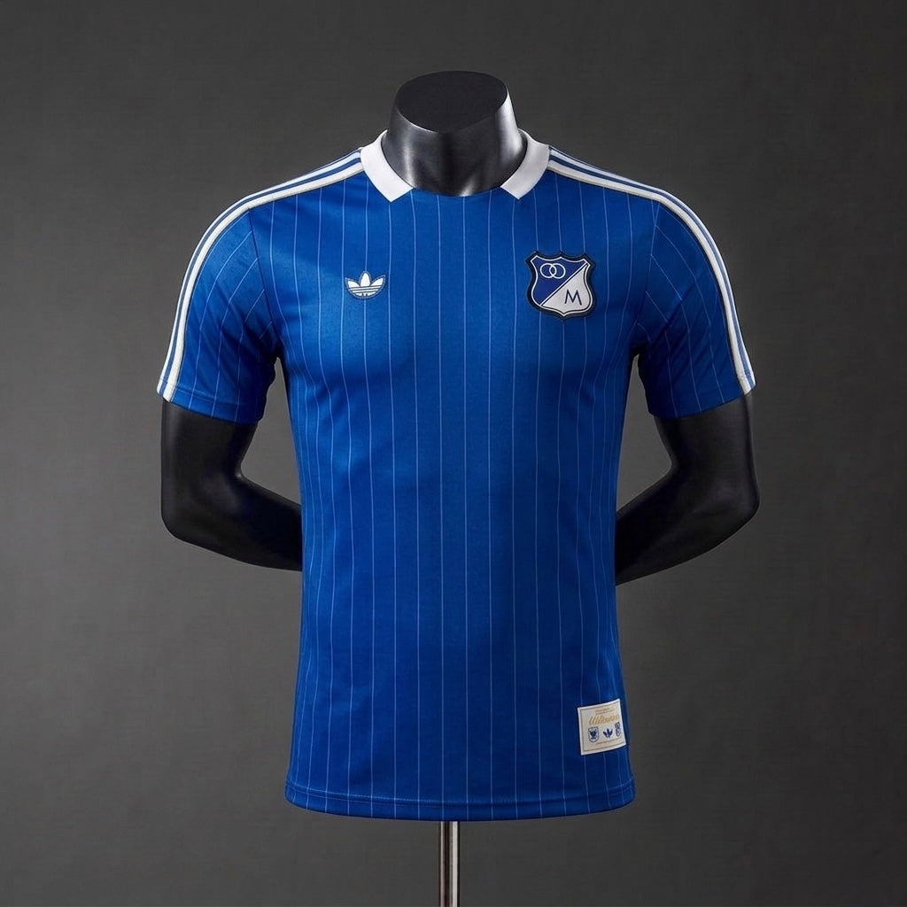 Camiseta Millonarios Icon Azul – Camiseta de Fútbol Millonarios FC