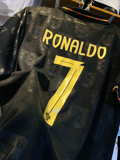 Camiseta Portugal Visitante Negra 2026 – (Calidad 1.1) ⚫🔥