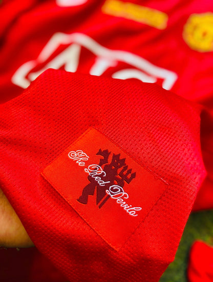 Camiseta Manchester United 2008 Manga Larga Retro (Calidad 1.1) 🔴🏆
