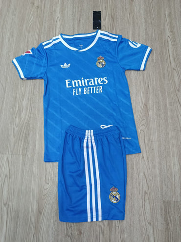Uniforme Niño Real Madrid 3ra Equipación 25/26 – 🔥🔵