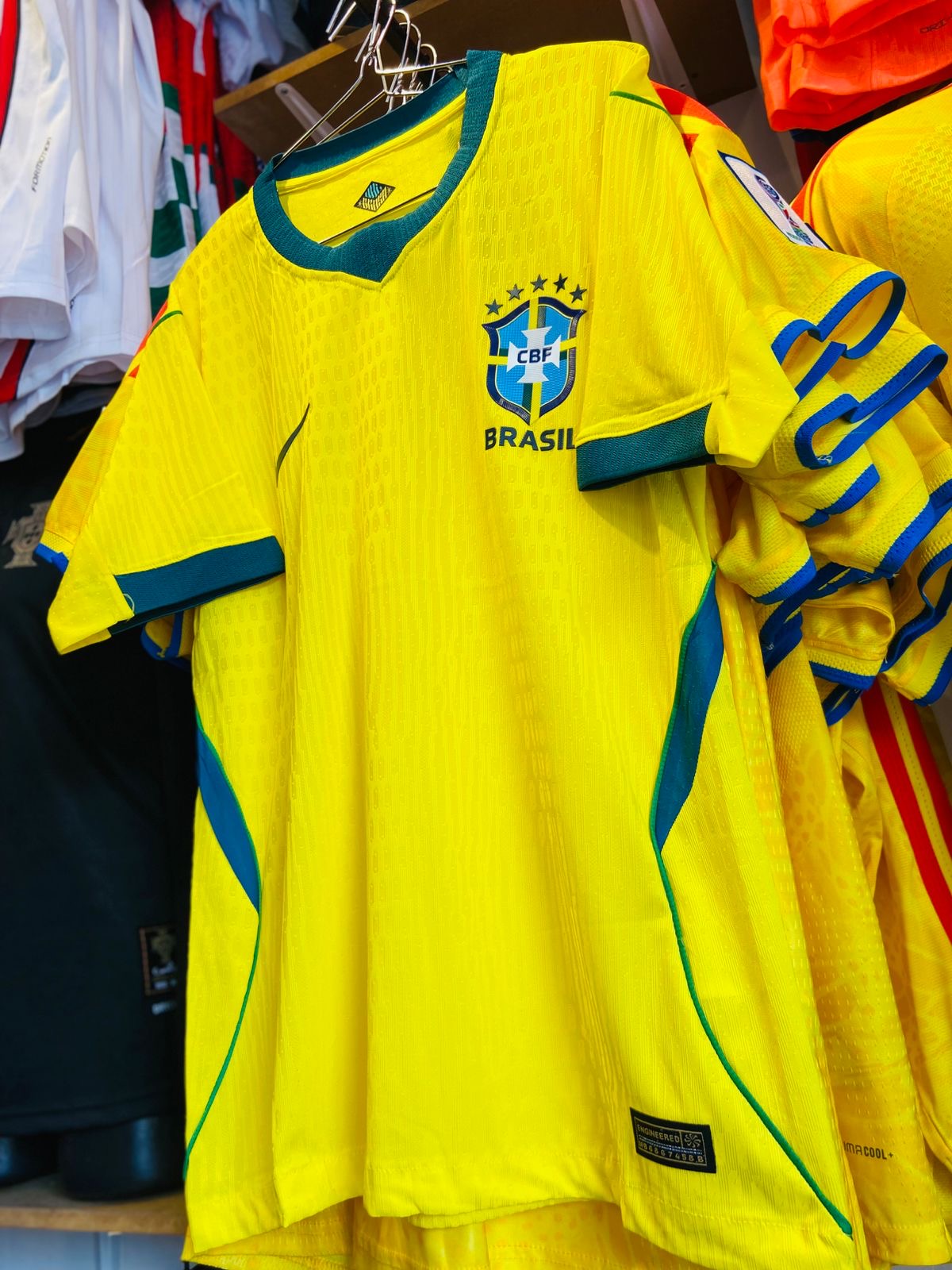 Camiseta Selección Brasil Local Mundial 2026 – Hombre (Calidad 1.1) 💛