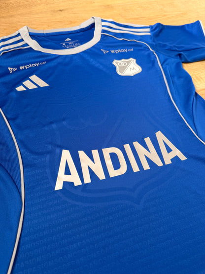 Camiseta Millonarios 2026 Local Dama – Calidad 1.1 Encauchetada