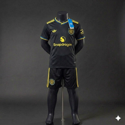 Uniforme Niño Manchester United 3ra Equipacion  25/26 – 🔥